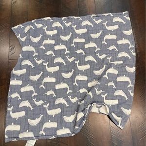 NWOT Target Cloud Island Whale Blanket FOR STEPHANIE